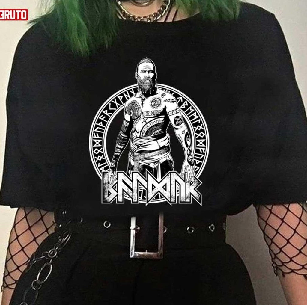 Baldur The Strangers Bw God Of War Unisex T-Shirt
