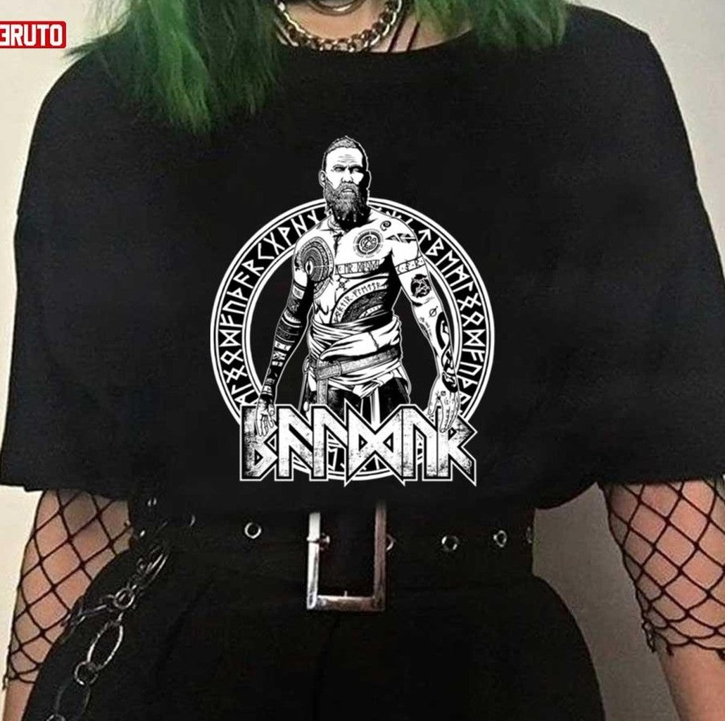 Baldur The Strangers Bw God Of War Unisex T-Shirt