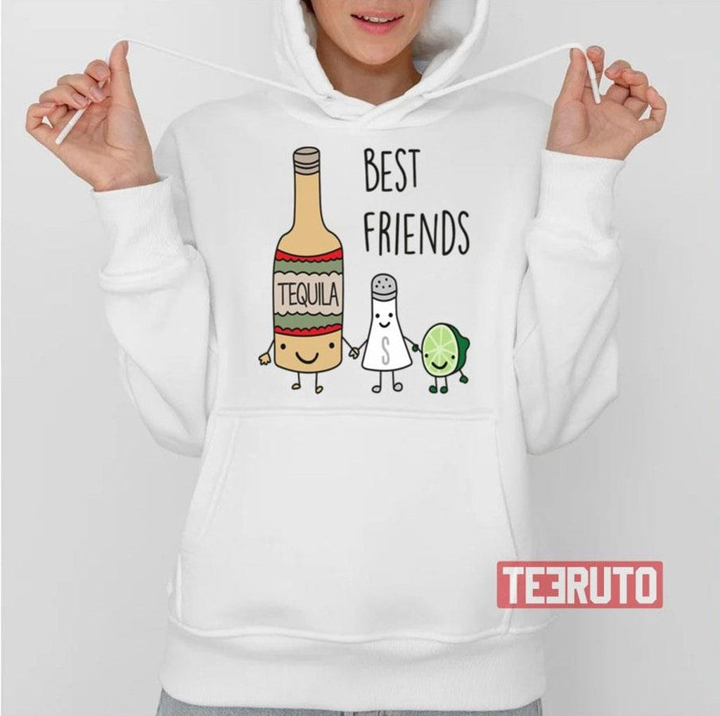 Tequila Best Friends Lemon And Salt Unisex T-Shirt