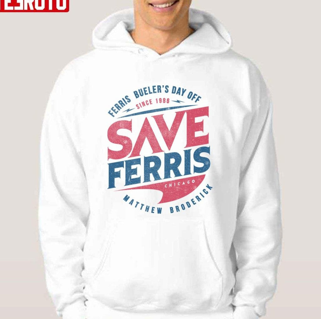 Save Ferris Ferris Bueller's Day Off Logo Unisex T-shirt