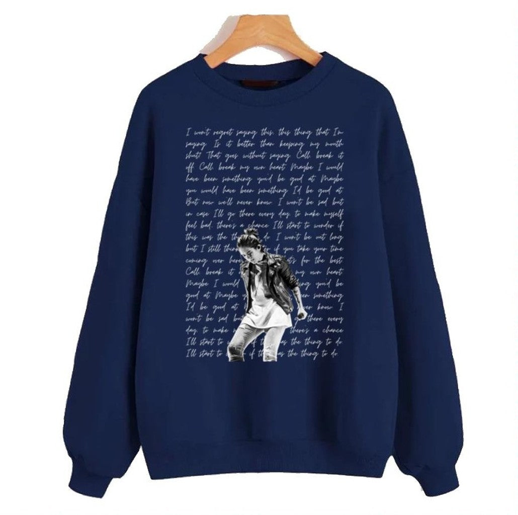Song Lyrics Tegan And Sara Unisex Sweatshirt