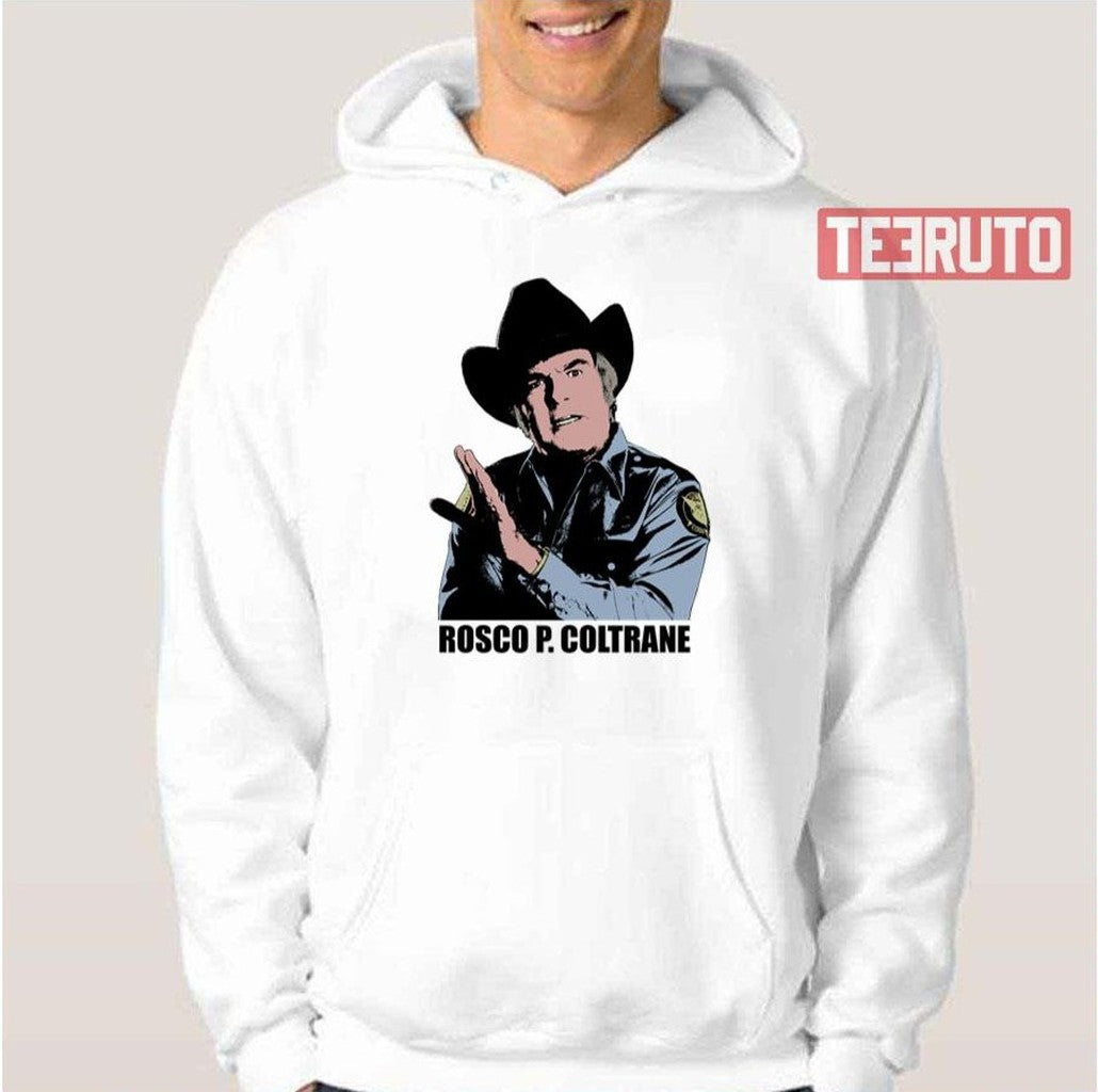 Rosco P Coltrane Color Dukes Of Hazzard Unisex T-Shirt