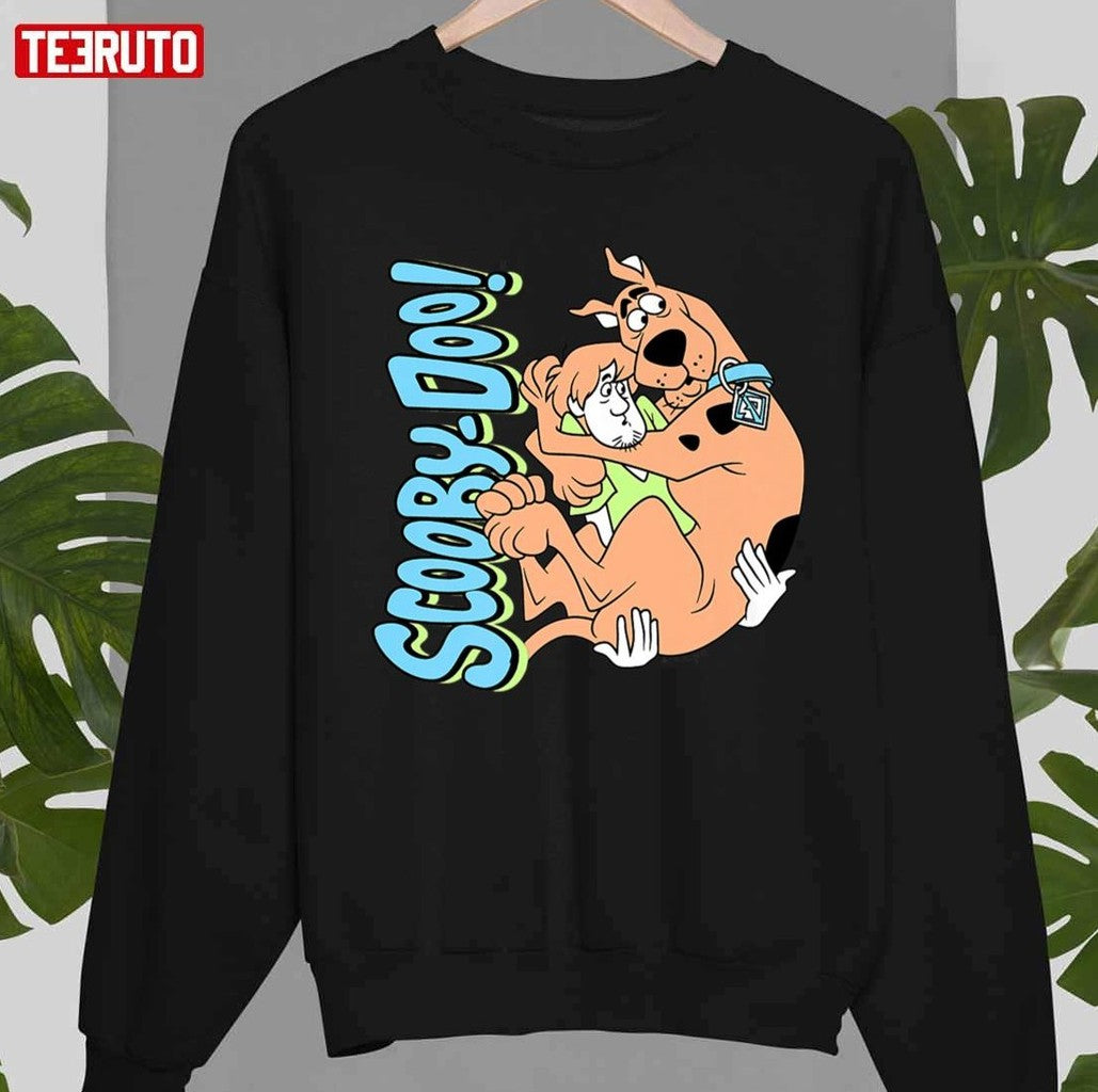 Shaggy &amp; Scooby Scared Portrait Scooby Doo Unisex T-Shirt