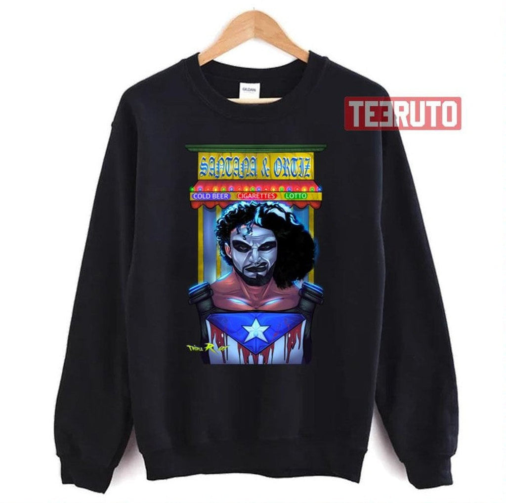 Santana And Ortiz Proud And Powerful Aew Unisex T-Shirt
