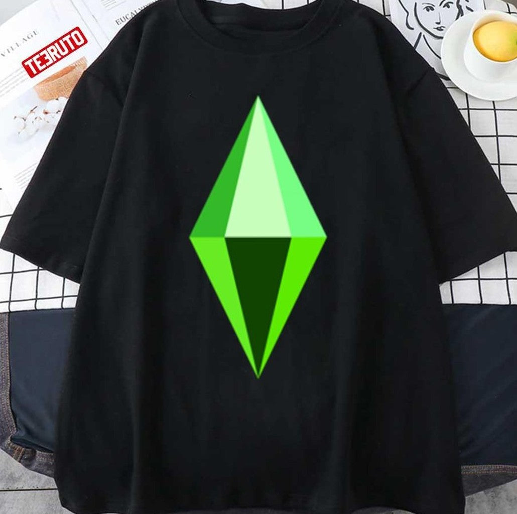 Sims 4 2d Plumbob Unisex T-shirt
