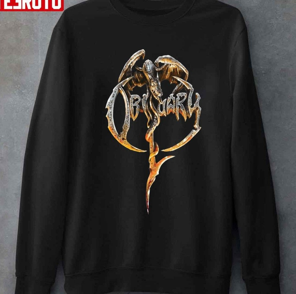 Obituary Band Logo Unisex T-Shirt