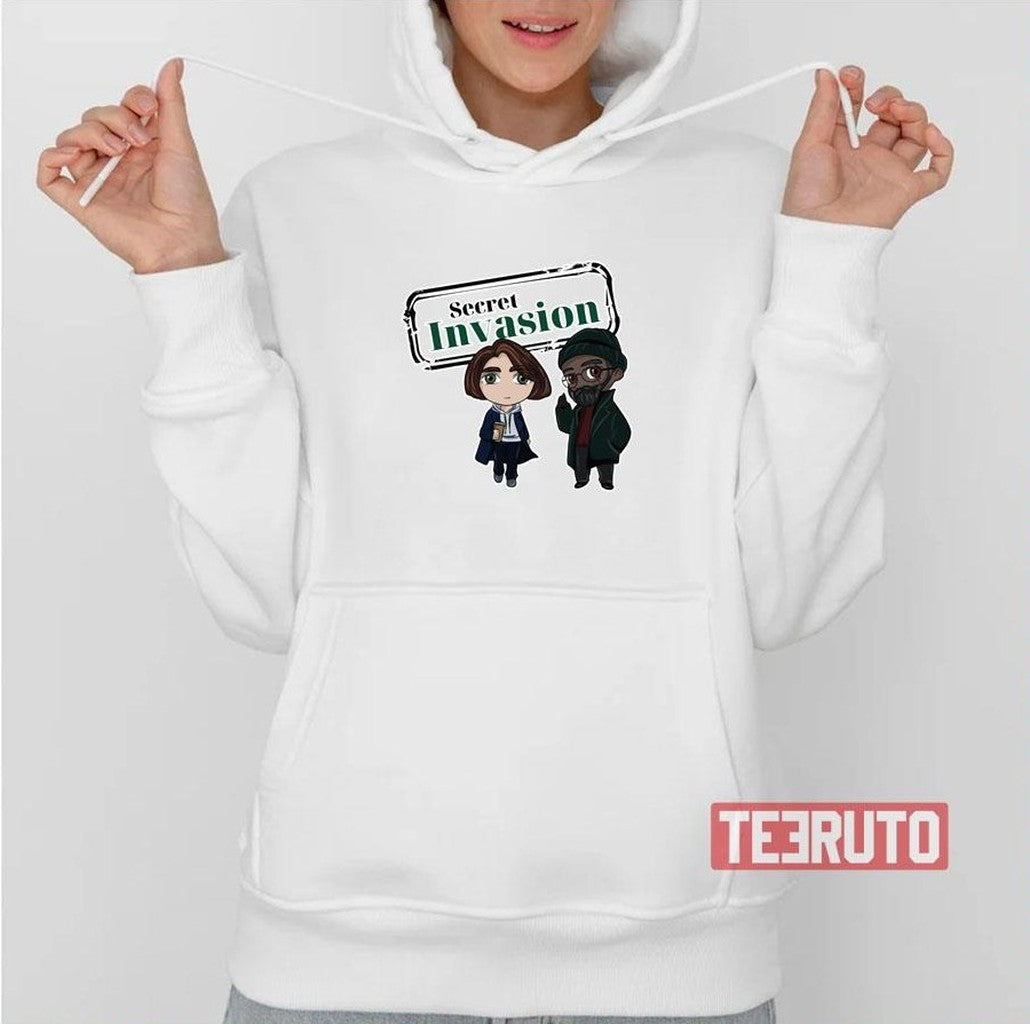 Si Nick Fury And Maria Secret Invasion Unisex Hoodie
