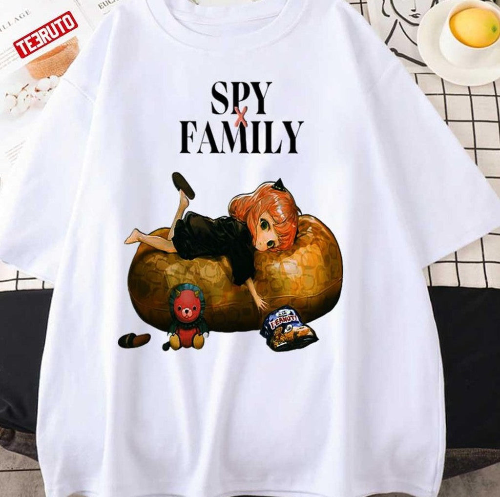 Sleeping Ona Peanut Anya Forger Spy X Family Unisex T-Shirt