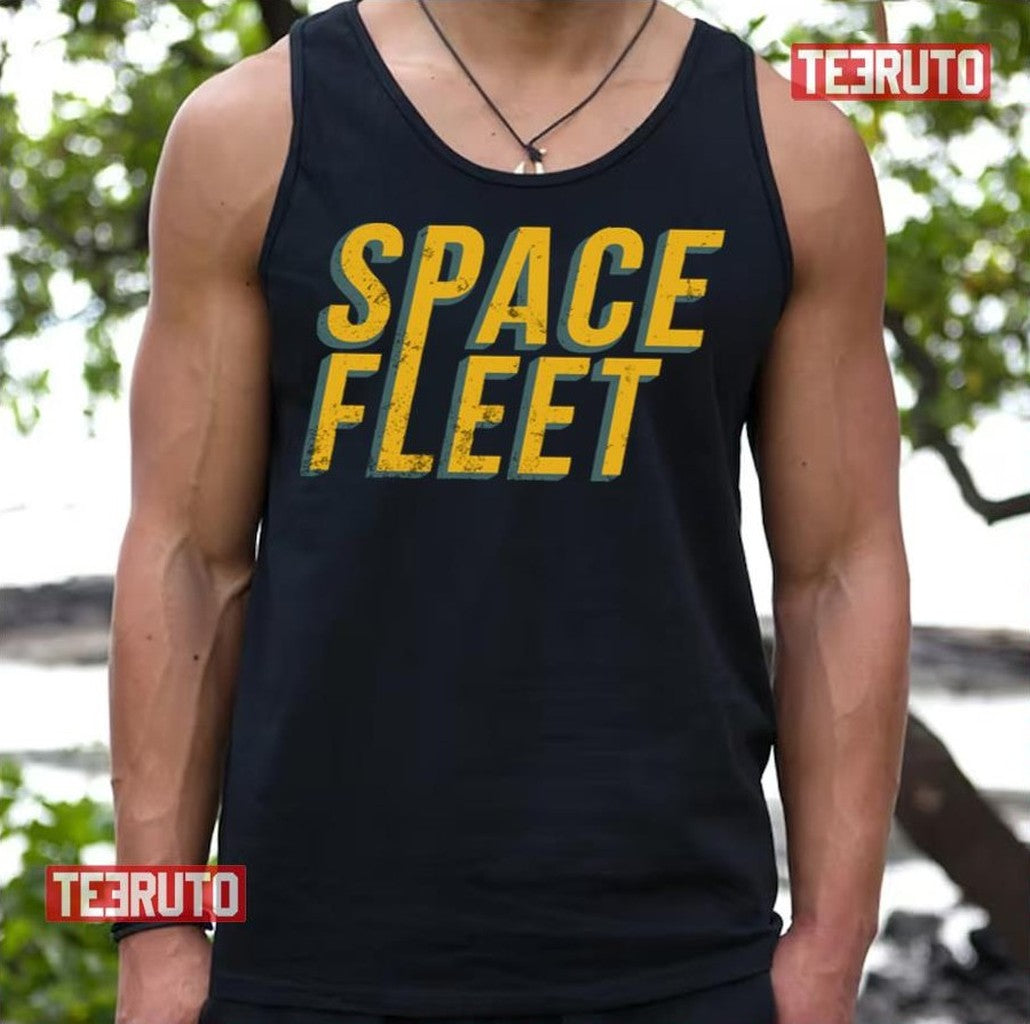 Space Fleet Retro Black Mirror Season 4 Uss Callister Unisex T-Shirt