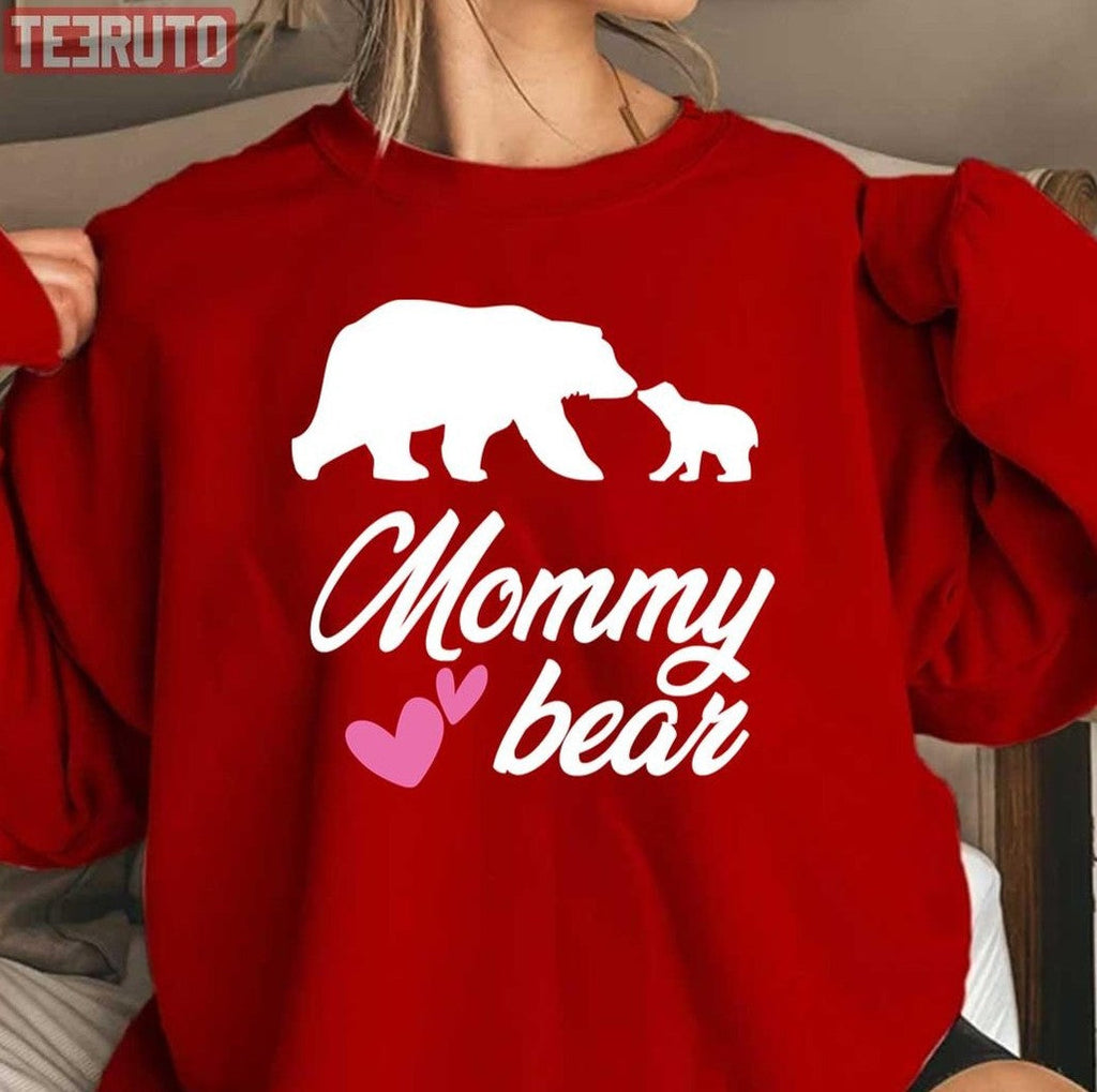 Mommy Bear And Son Happy Mother's Day 2022 Unisex Sweatshirt