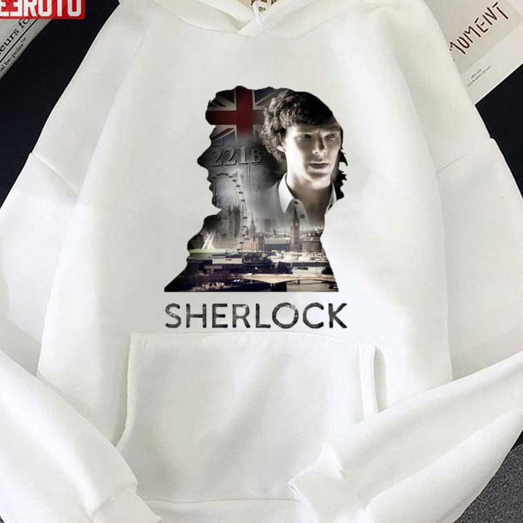 Benedict Cumberbatch Portrait Sherlock Holmes Unisex T-Shirt