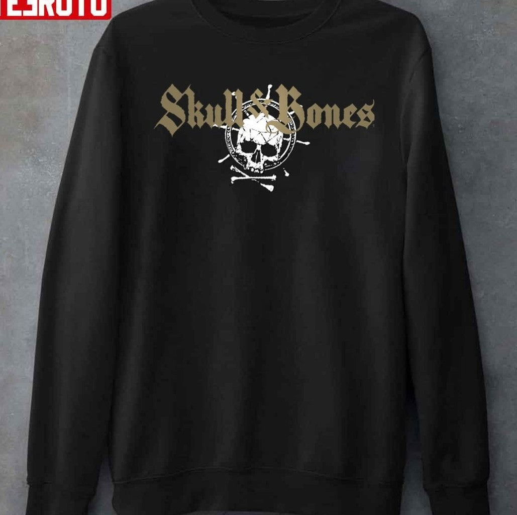 Skull And Bones Logo Vintage Unisex T-Shirt