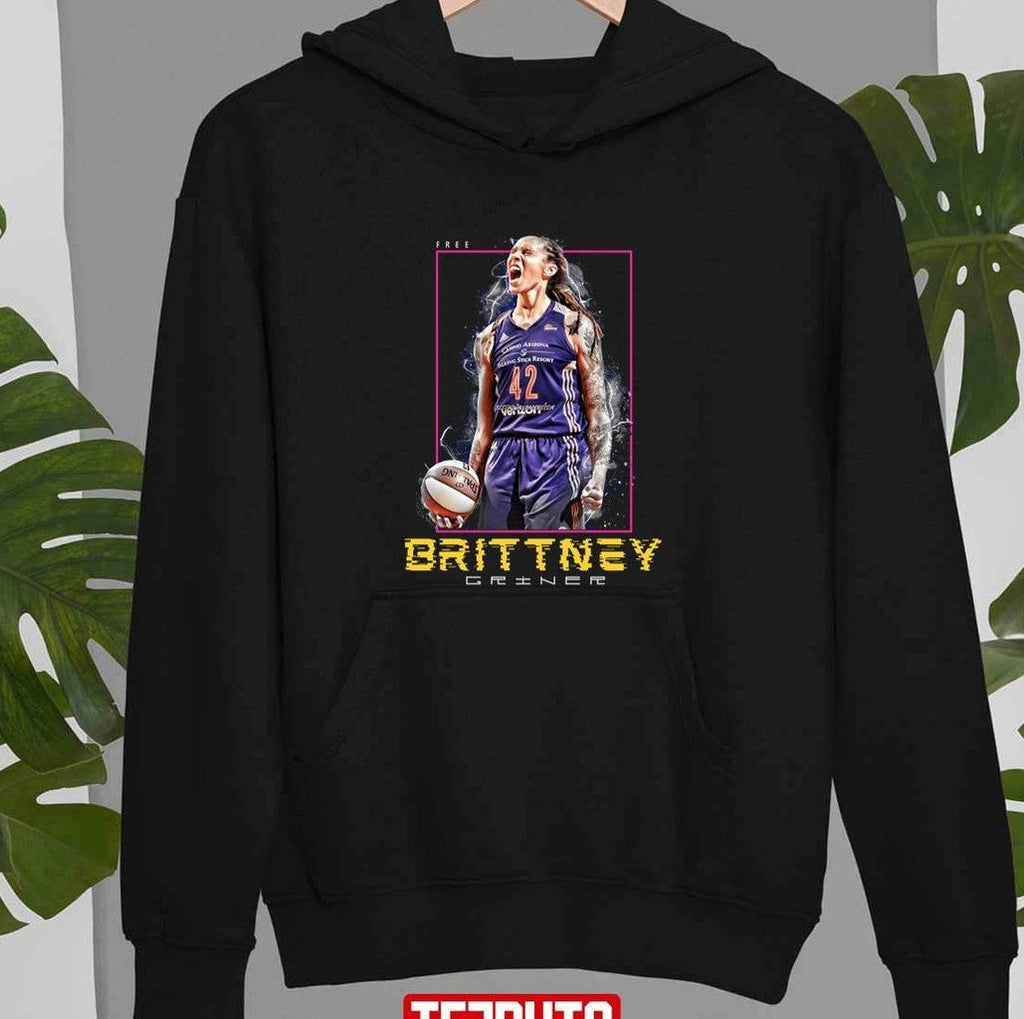 Basketball Free Brittney Griner Photographic Design Unisex T-Shirt