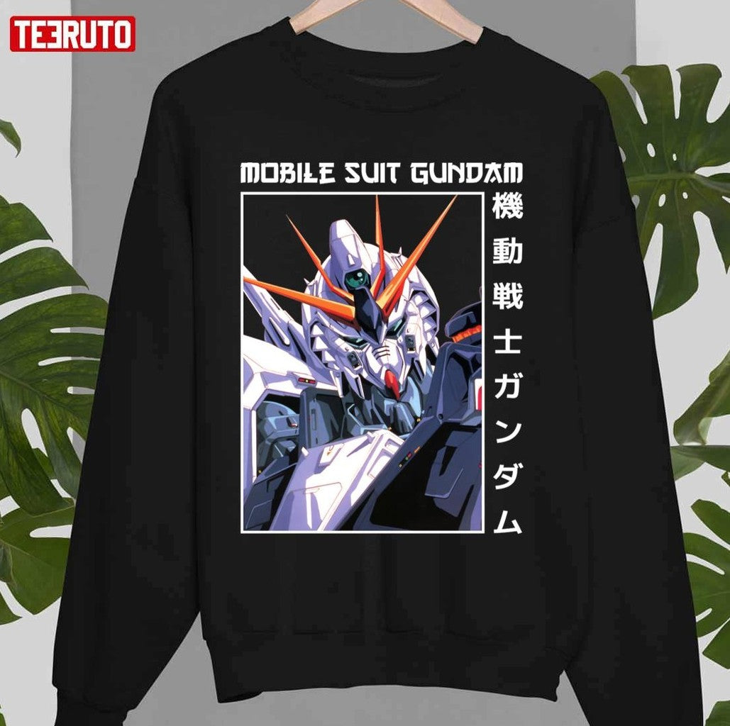 Rx 93 Gundam Mobile Suit Gundam Anime Fanart Unisex T-Shirt