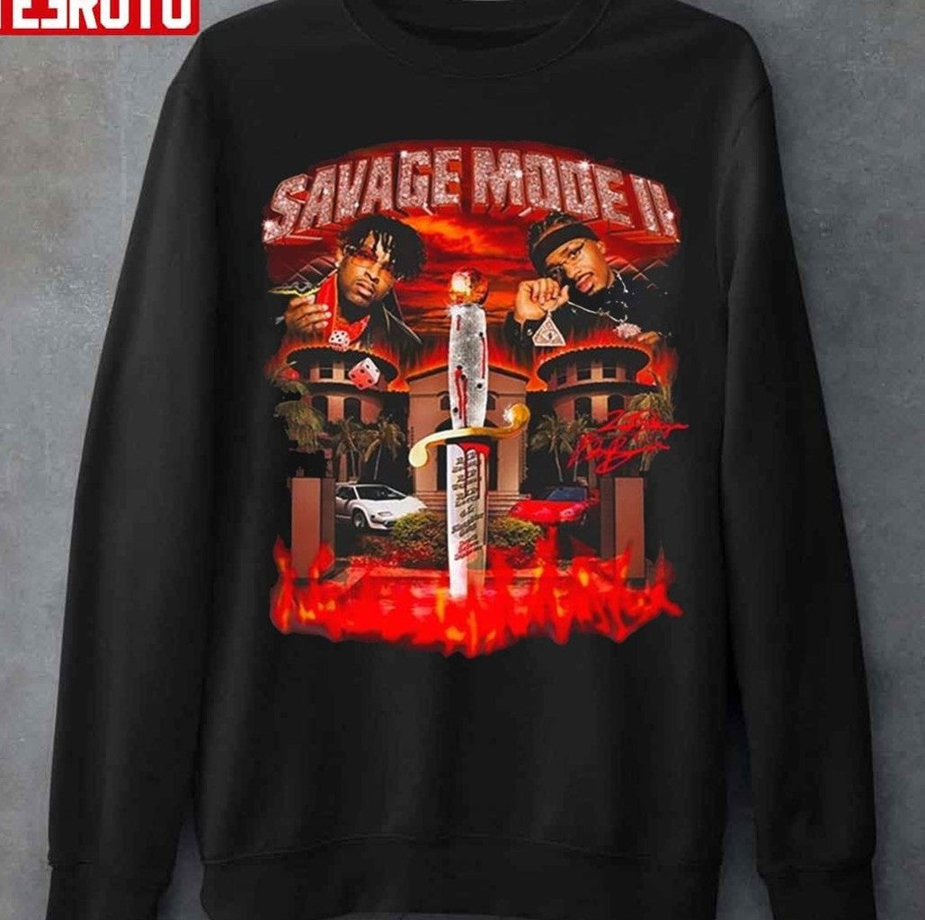 21 Savage And Metro Boomin Li' Merch Bootleg Raptee Unisex T-Shirt