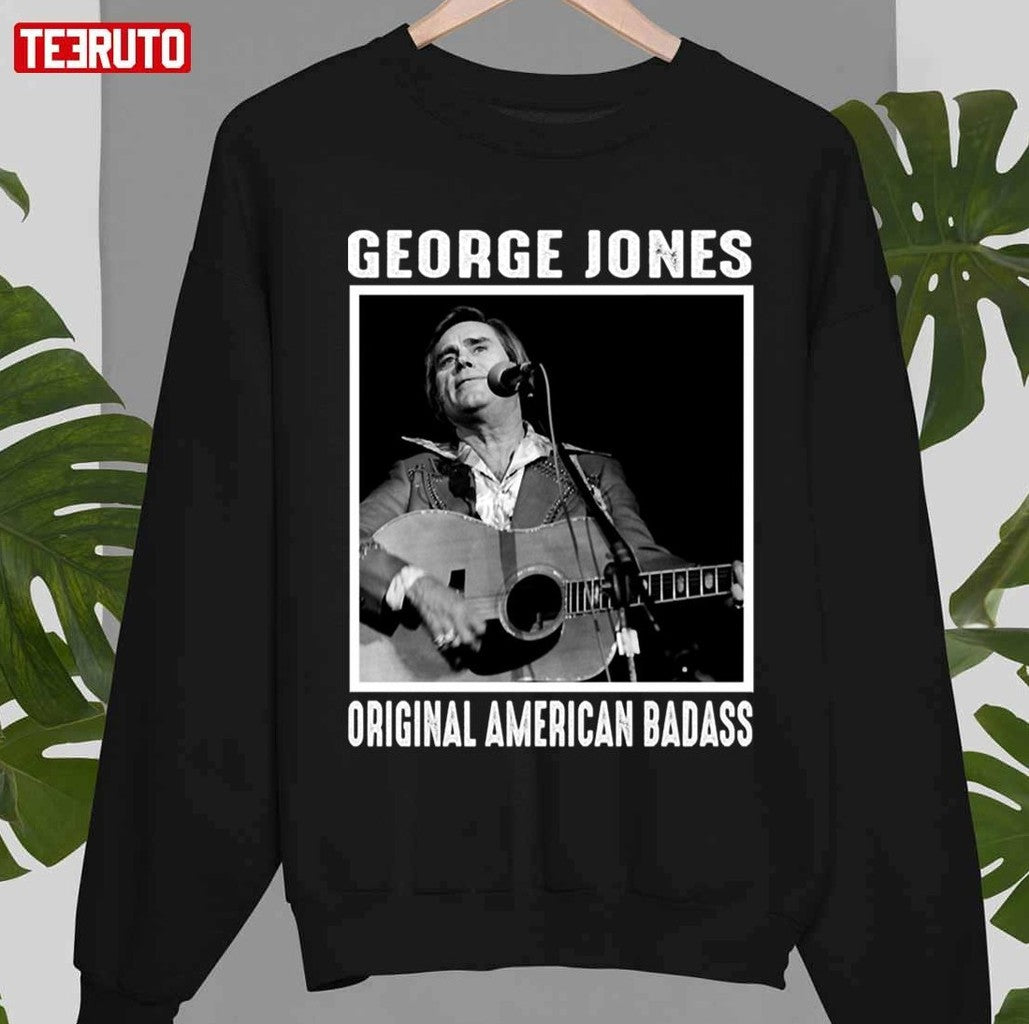 Best George Jones Original American Badass Vintage Retro Design Unisex T-Shirt