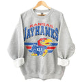 Kansas Jayhawks Vintage NCAA Sweatshirt, University Football Shirt, Classic Gift for Fans, Cotton T-Shirt, Unisex Wear, Hoodie Collection, Style