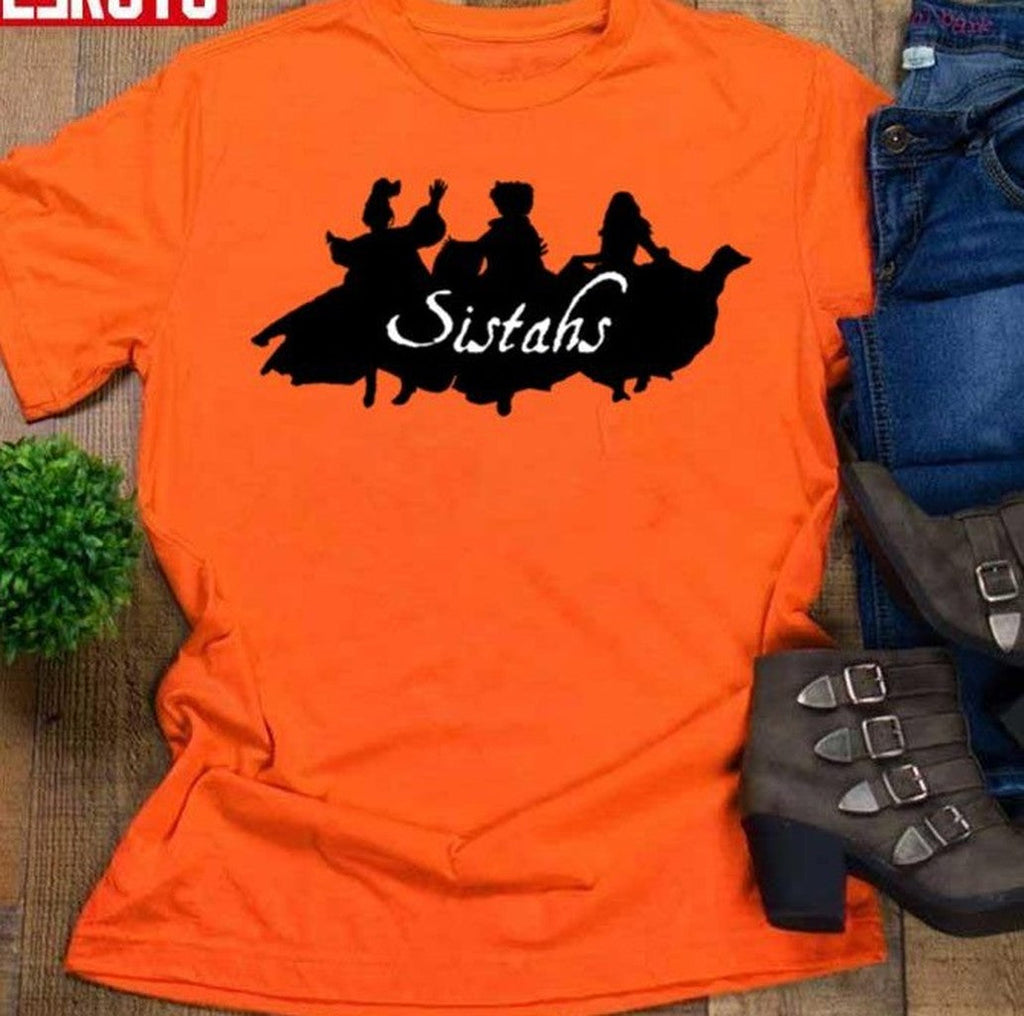 Sistahs Fitted Halloween Unisex T-Shirt