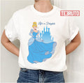 Animation Castle Graphic Cinderella Unisex T-Shirt