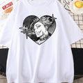 Ban Greed Heart Design Seven Deadly Sins Unisex T-Shirt