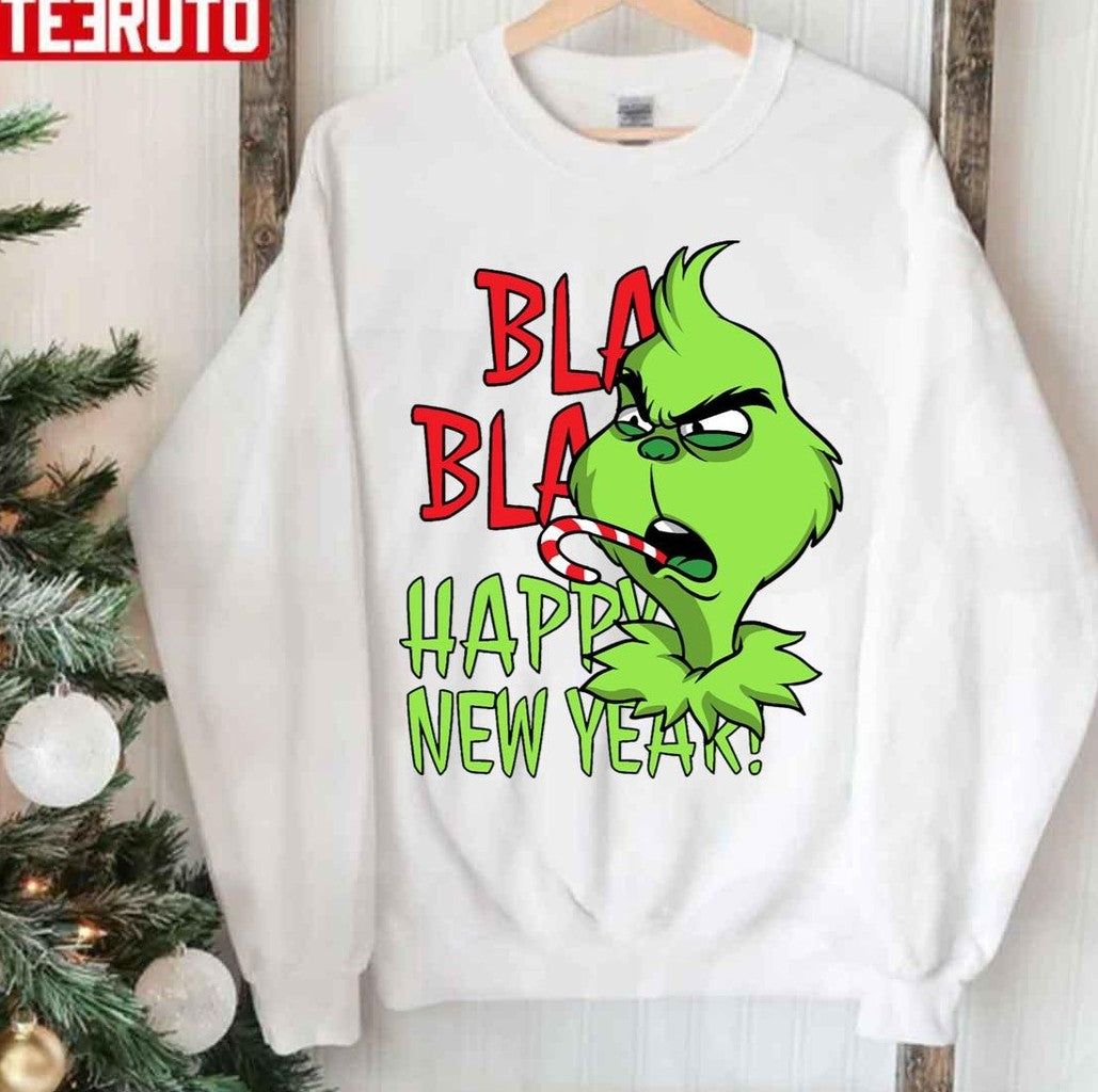 Bla Bla Happy New Year Sweatshirt