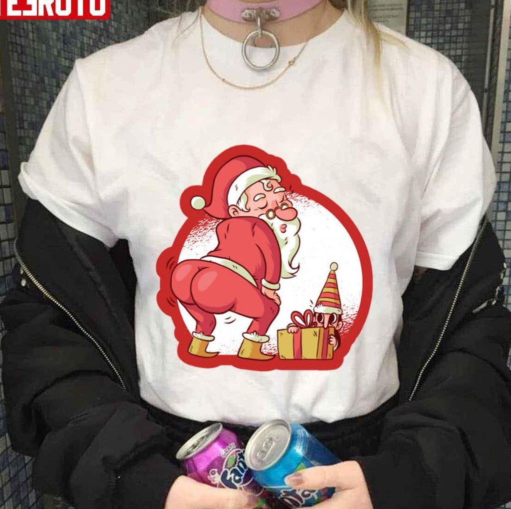 Santa Booty Funny Christmas Unisex Sweatshirt