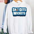 Shit Gets Wickets Guerilla Cricket Unisex Hoodie