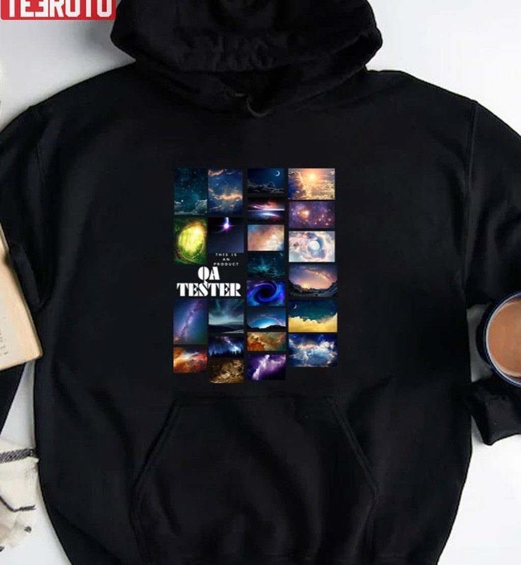 Qa Tester Collage Unisex T-Shirt