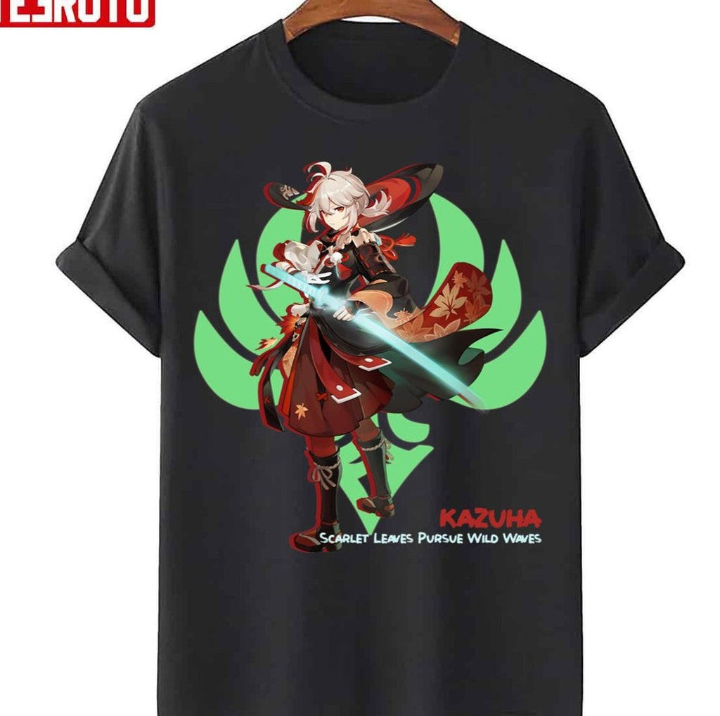Sword Kazuha Retro Genshin Impact Unisex T-Shirt