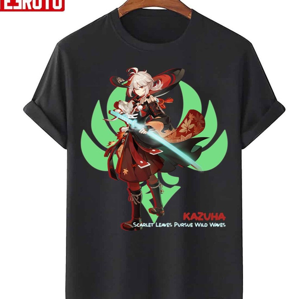 Sword Kazuha Retro Genshin Impact Unisex T-Shirt