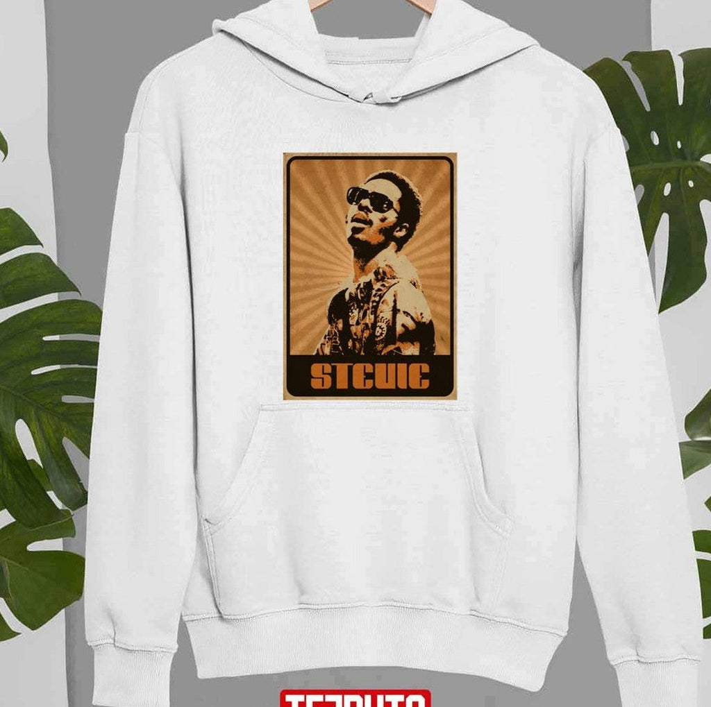 Portrait Of Stevie Wonder Unisex Sweatshirt