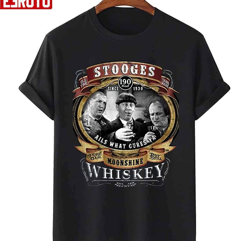 Old Time Hand Made Moonshine The Three Stooges Stooges Unisex Sweatshirt