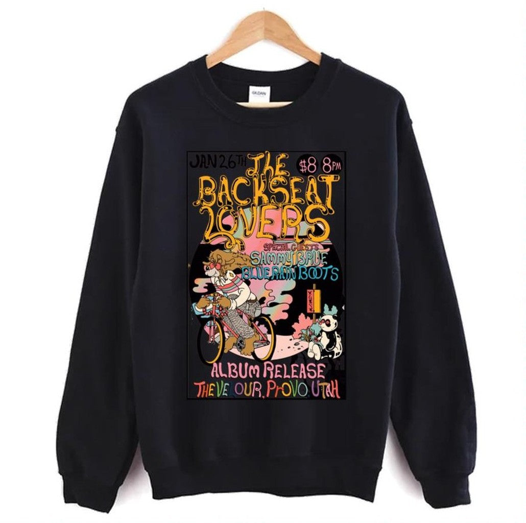 The Backseat Lovers Album Rock Band American Alternative Rock Band 2023 New Tour Unisex T-Shirt