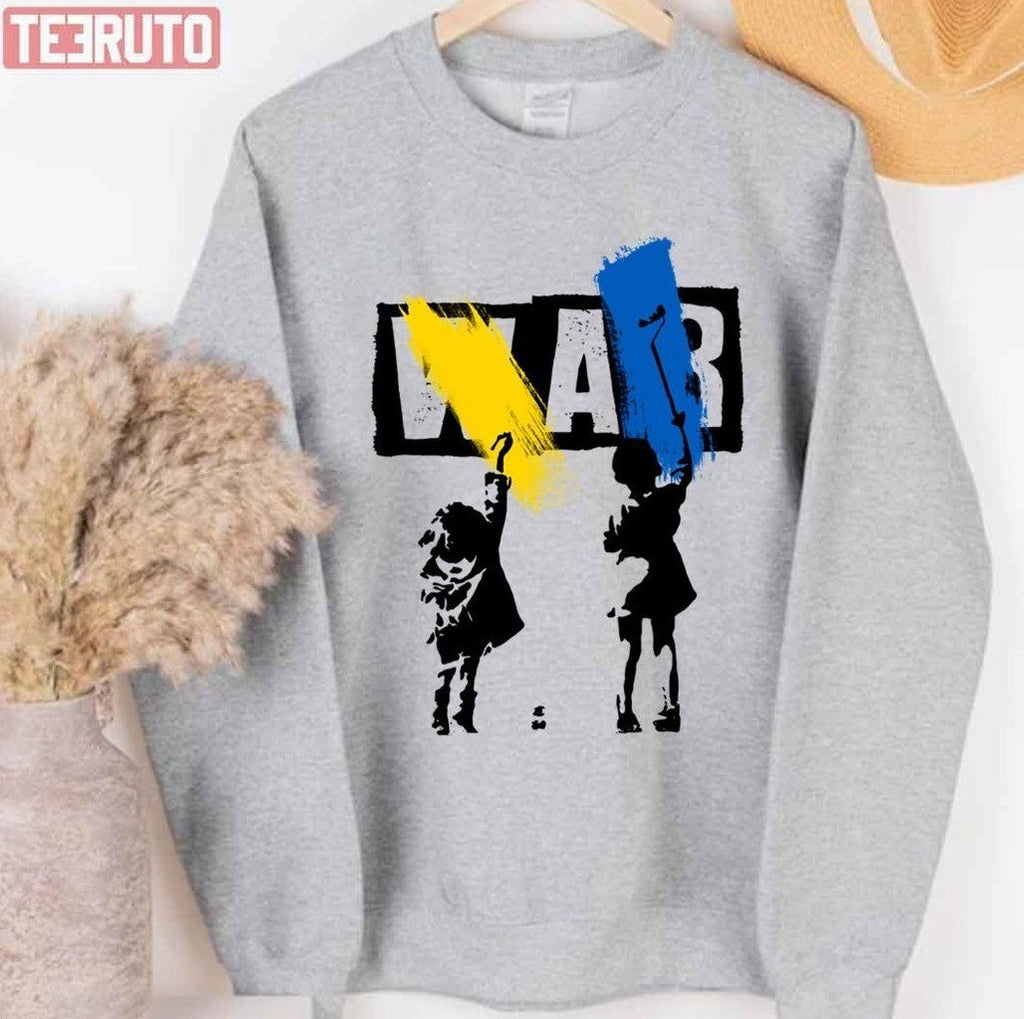 Stop The War Kids Are Painting Unisex T-Shirt