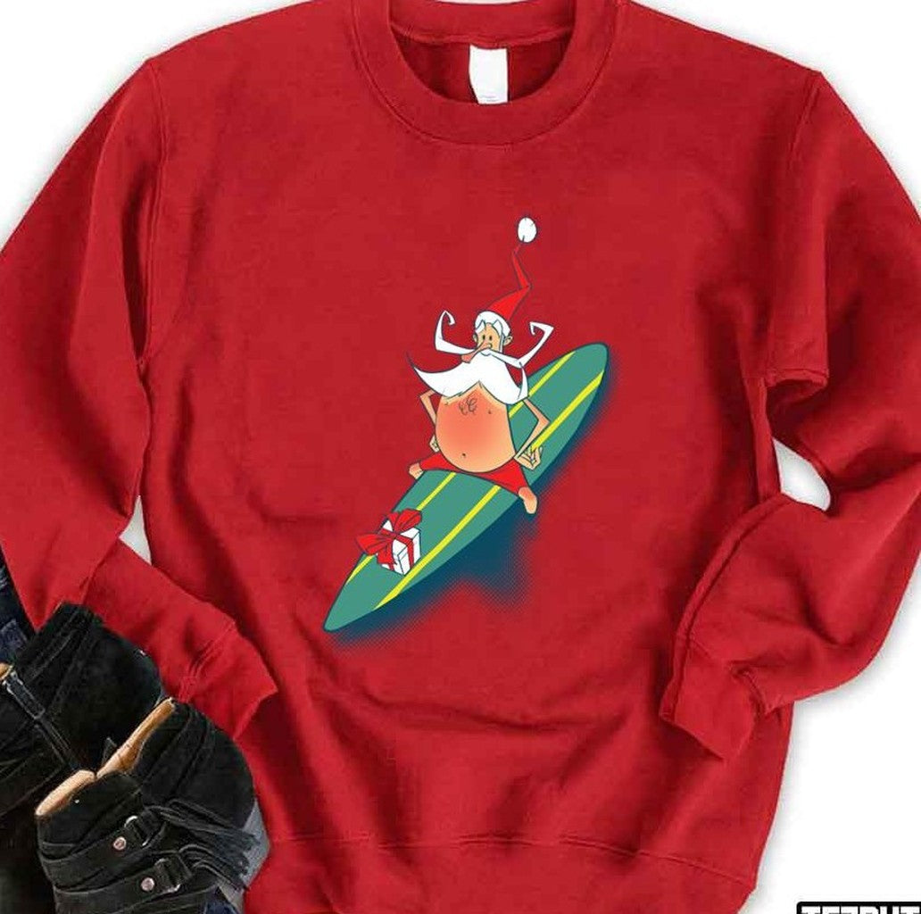 Aussie Santa Christmas Unisex Sweatshirt