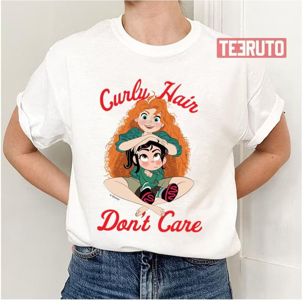 Ralph Breaks The Internet Merida Curly Hair Unisex T-Shirt