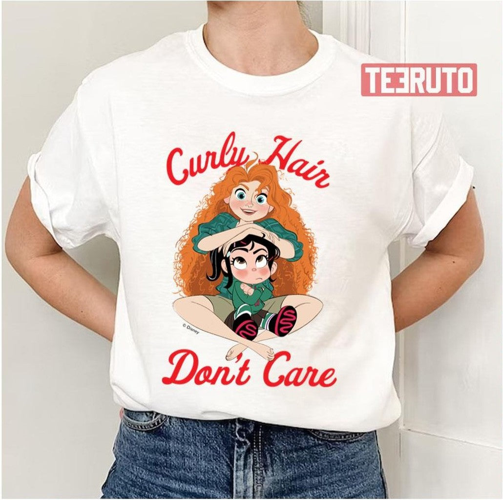 Ralph Breaks The Internet Merida Curly Hair Unisex T-Shirt