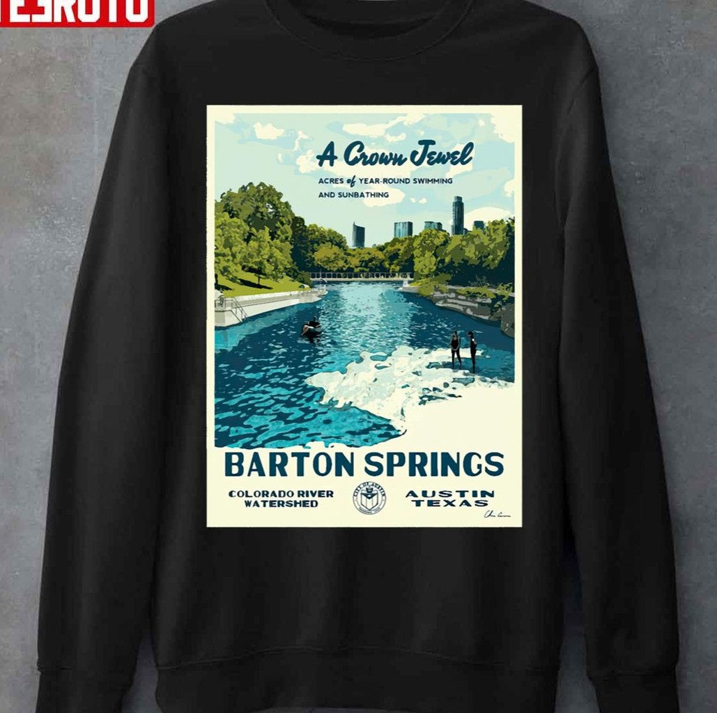 Barton Spring Vintage Unisex T-Shirt