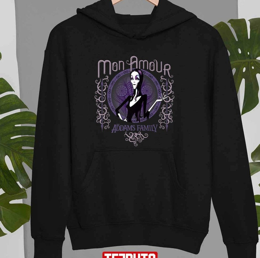 Morticia Addams Mon Amour Addams FamilyUnisex Sweatshirt