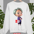 Rm Bts Tinytan Vintage ModernUnisex Sweatshirt