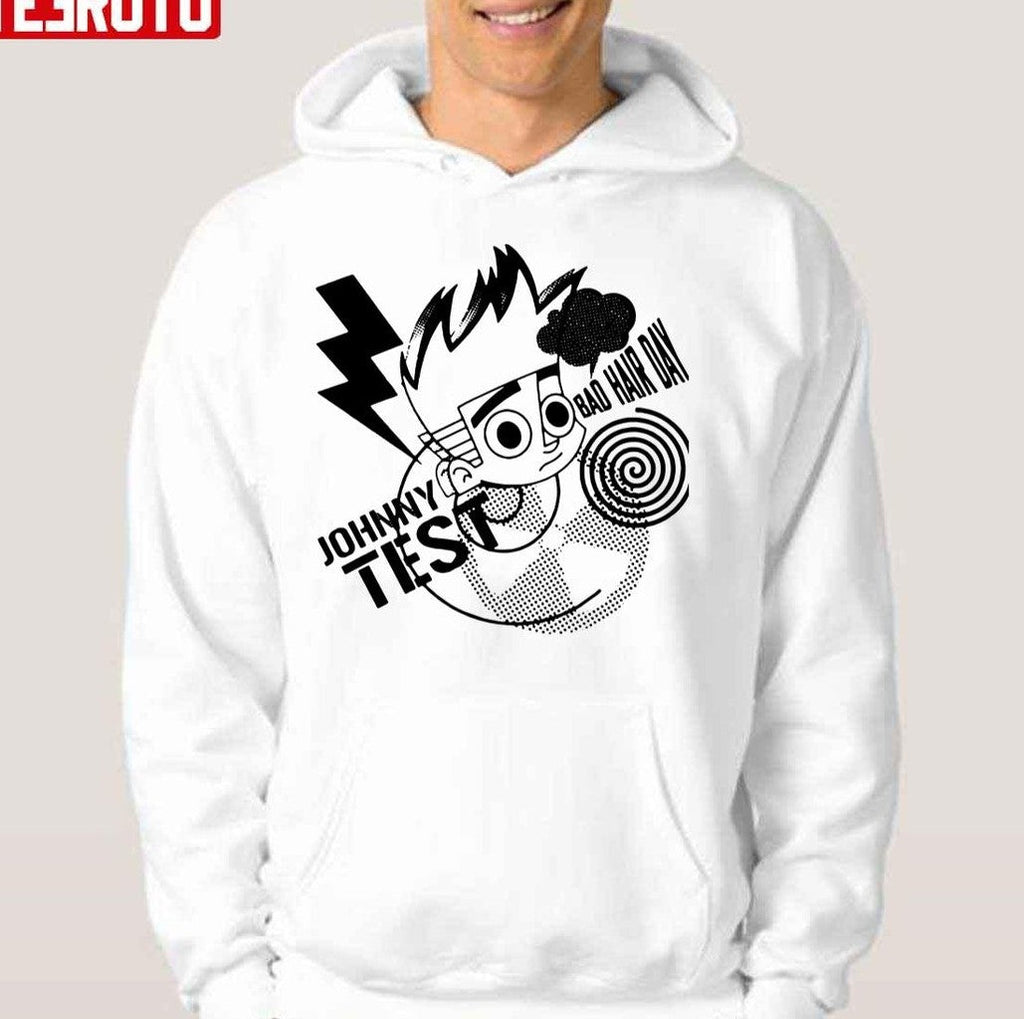 Bad Hair Day Johnny Test Unisex Hoodie