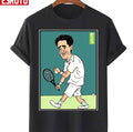 Pete Sampras Tennis Hero Premium Scoop Unisex T-Shirt