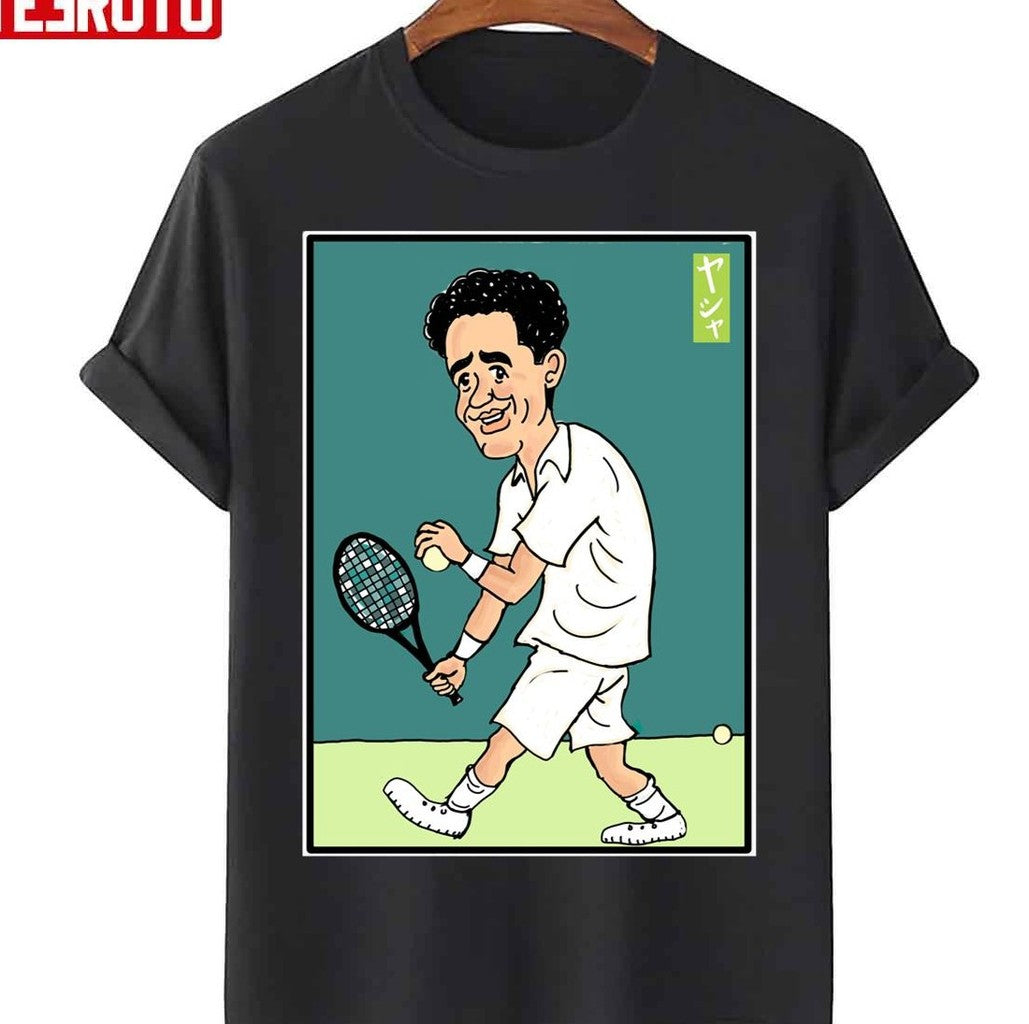 Pete Sampras Tennis Hero Premium Scoop Unisex T-Shirt