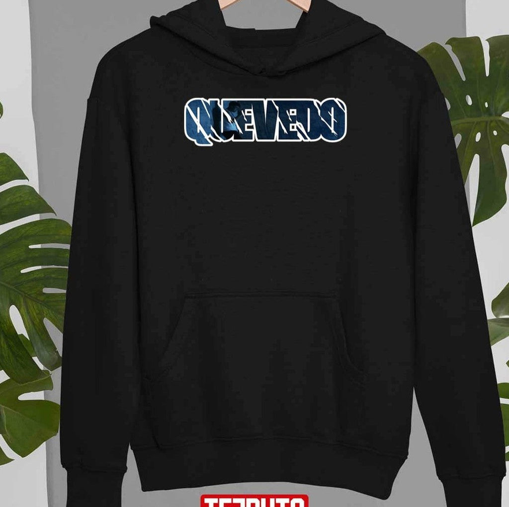 Quevedo Logo Black And Navy Unisex T-Shirt