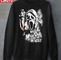 Retro Scream What's Your Favorite Scary Movie Woo Ds Bo Ro Unisex Sweatshirt