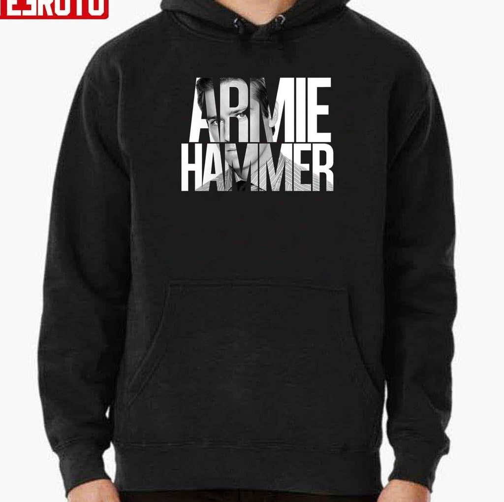 Armie Hammer Potrait And Name Unisex Sweatshirt