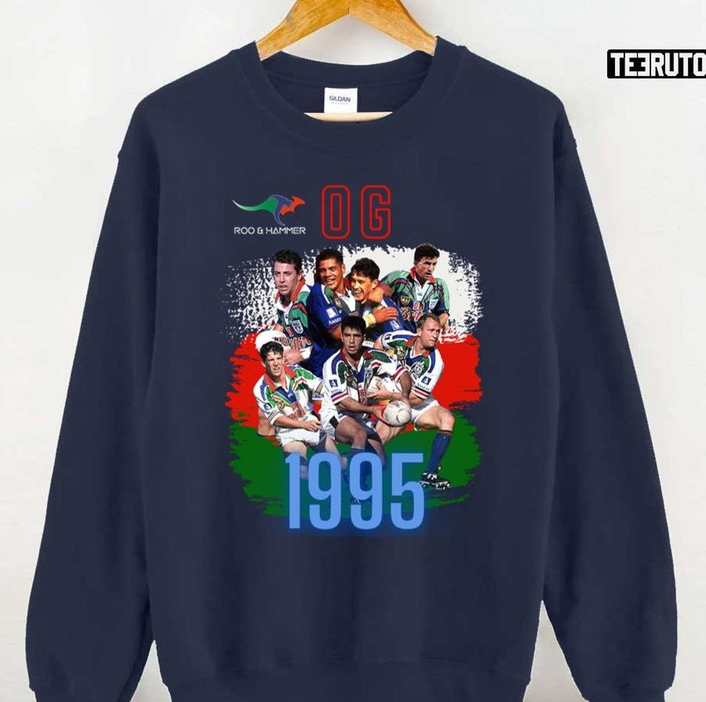 Og Warriors 1995 Vintage Rugby Unisex T-Shirt