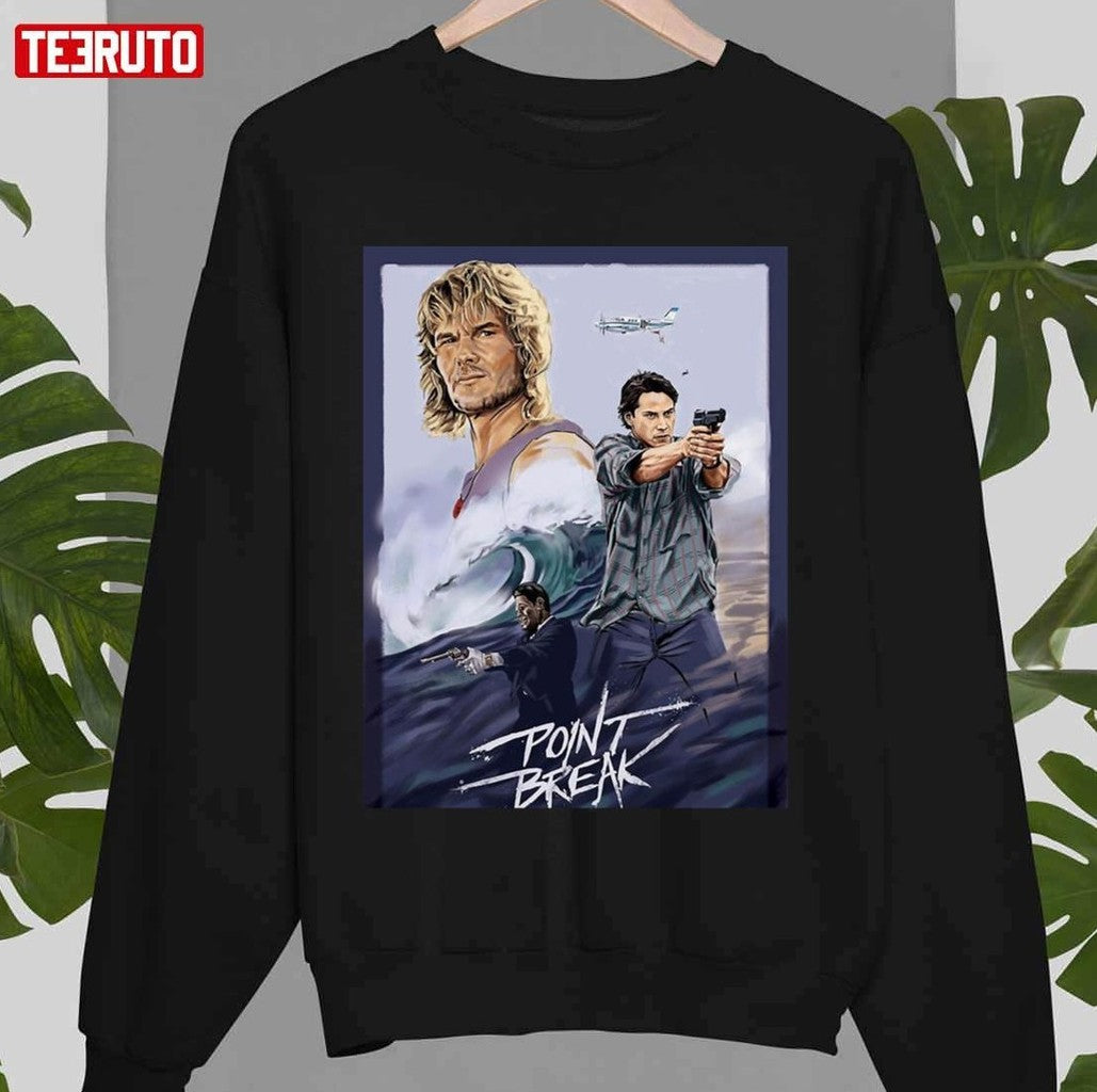 Point Break Movie Graphic Unisex T-shirt