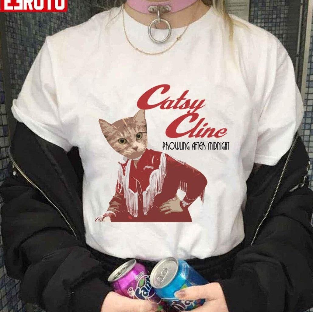 Prowling After Midnight Catsy Cline Patsy Cline Unisex T-Shirt