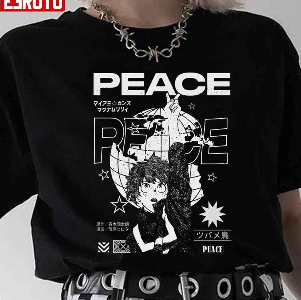 My Hero Academia Anime Izuku Midoriya PEACE Unisex Sweatshirt